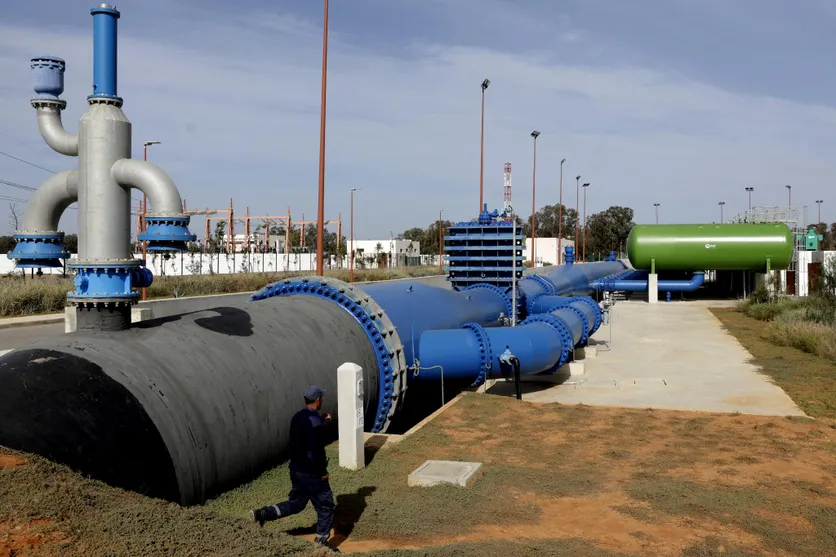 Site industriel soumis à des contraintes de disponibilité en eau