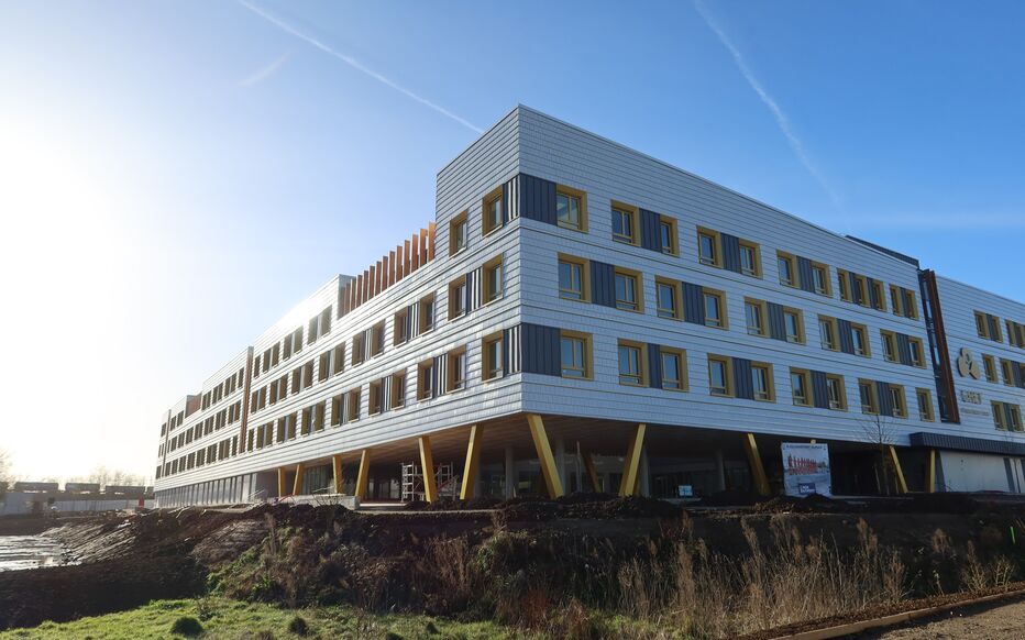 hopital batiment moderne