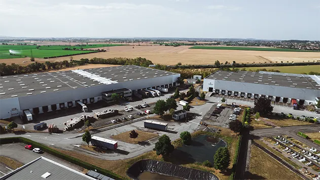 plateforme logistique entrepots