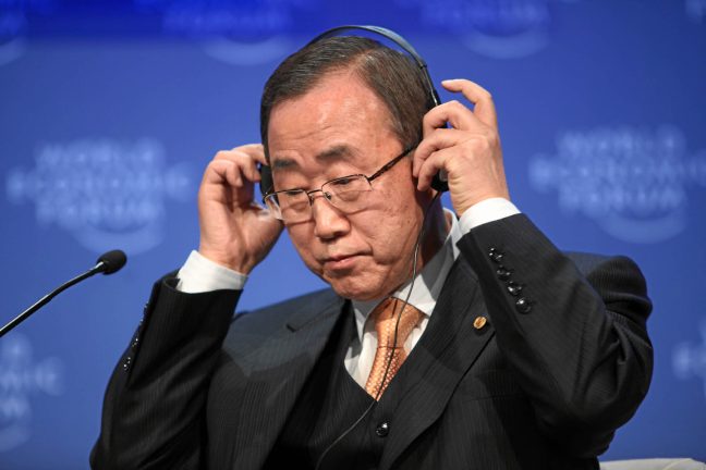 Pour Ban Ki-moon, le monde a atteint un “point de non-retour”
