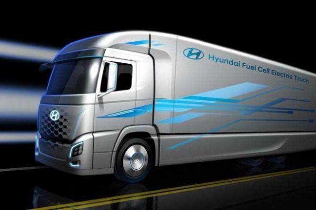 Hyundai va lancer des camions à hydrogène