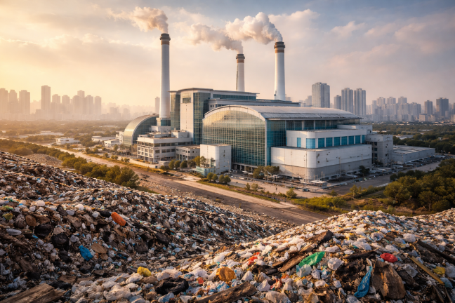 Chine : l’incinération des déchets, solution miracle ou piège industriel ?