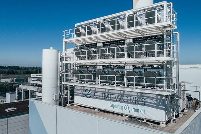 Les machines de captage direct de CO2 pourraient utiliser “un quart de l’énergie mondiale” en 2100