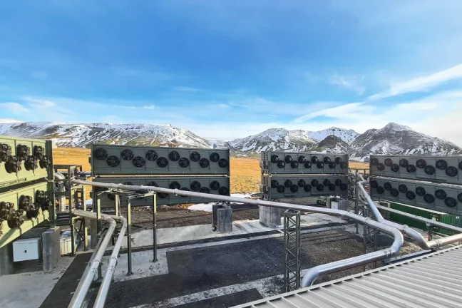 Climeworks inaugure en Islande la plus grande usine au monde d’extraction de CO2 de l’air