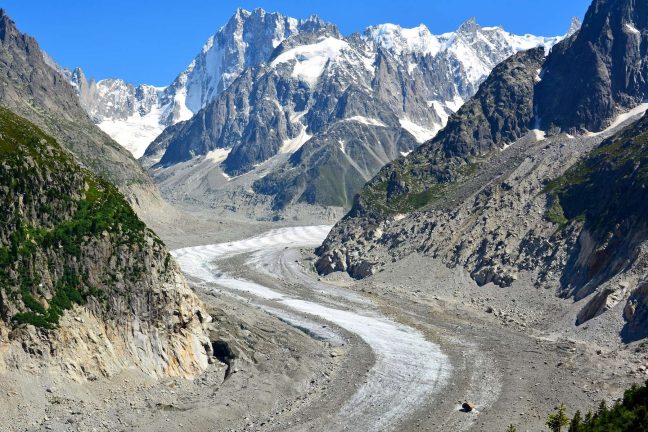 Emmanuel Macron : la fonte du glacier du Mont Blanc est une preuve du réchauffement climatique