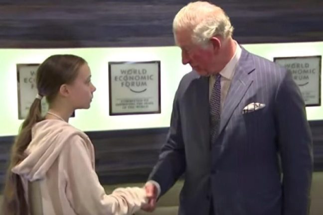 Le Prince Charles lance une initiative de développement durable à Davos
