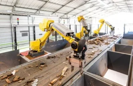 Les robots de tri s’imposent dans le BTP et accélèrent la transformation du secteur