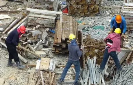 L’économie circulaire dans la construction pour mettre fin aux déchets de chantier