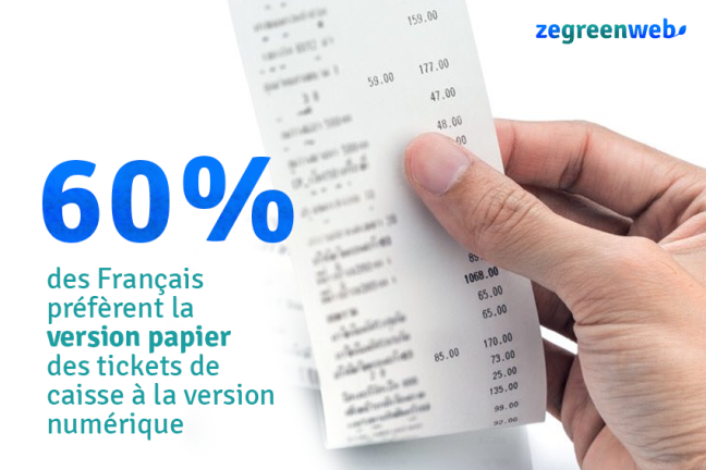 Les Français toujours favorables aux tickets de caisse en papier : une mauvaise nouvelle pour l’environnement ?