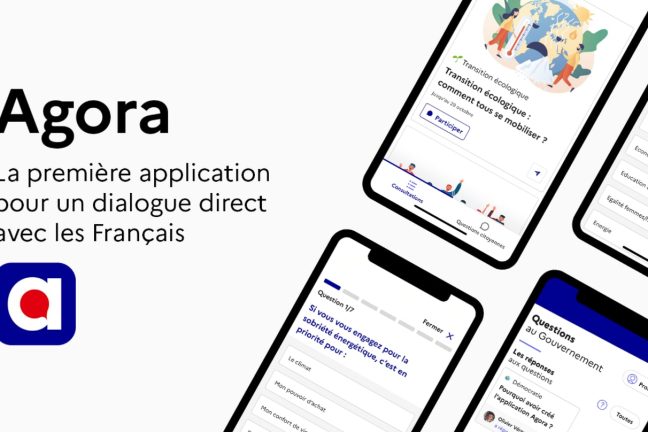 L’application Agora créée par le gouvernement français permet-il vraiment de faciliter l’échange ? 