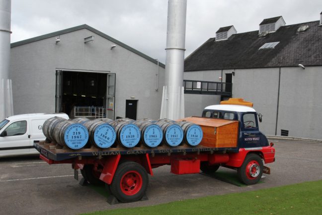 Glenfiddich utilise des déchets de whisky pour alimenter les camions