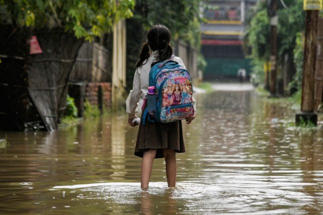 L’UNICEF affirme que les catastrophes météorologiques ont déplacé des millions d’enfants