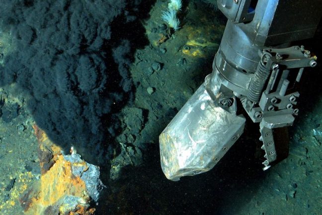 Les tests d’exploitation minière en haute mer reprennent après le sauvetage d’un robot du fond de l’océan Pacifique