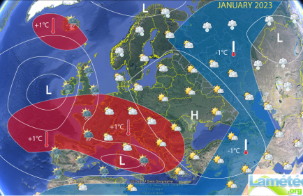 L’Europe a connu le deuxième hiver le plus chaud jamais enregistré