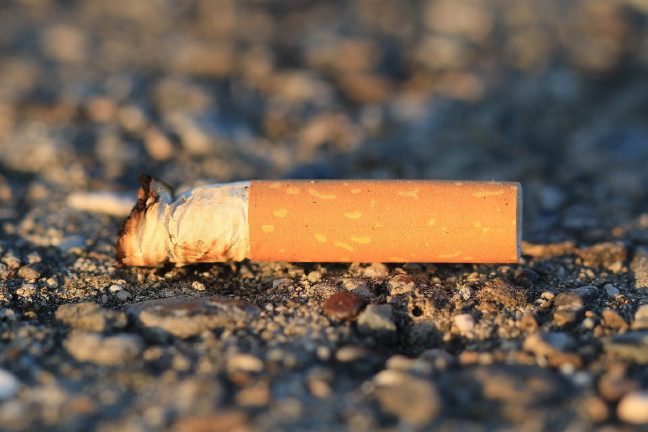 Les mégots de cigarette, fléau des mers et des océans