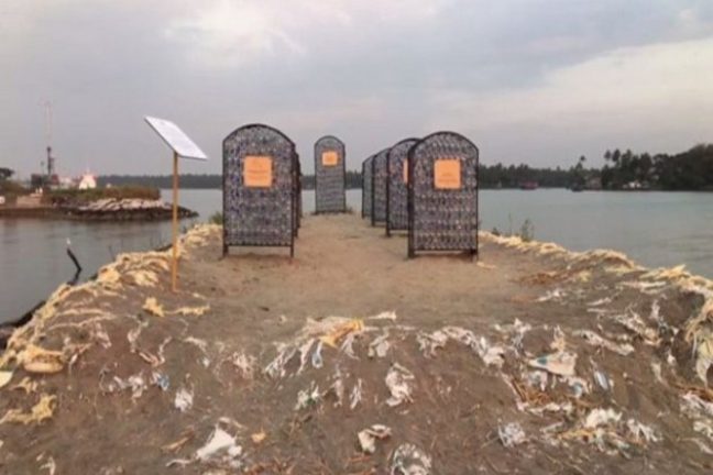 Inauguration du premier « cimetière marin » du monde au Kerala en Inde