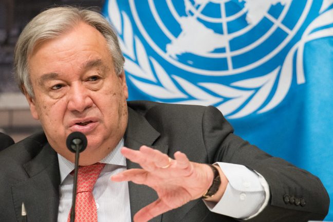 Réchauffement climatique : Antonio Guterres s’alarme de « l’addiction de l’humanité » aux énergies fossiles