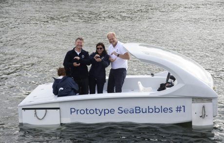 Le Sea Bubbles, taxi volant 100% électrique, bientôt de retour sur la Seine