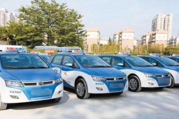 Après les bus électriques, Shenzhen a 100 % de sa flotte de taxis électriques