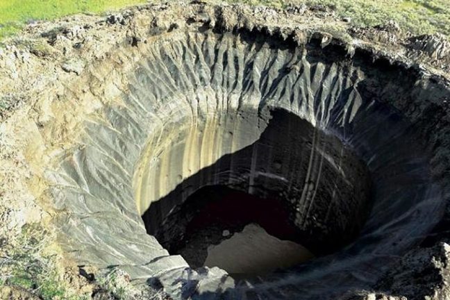 Un énorme cratère de méthane s’est formé en Sibérie